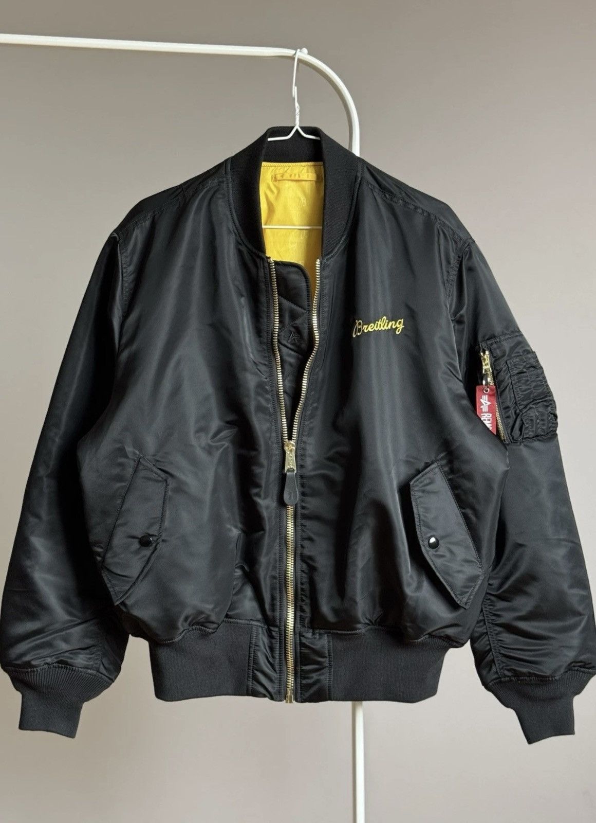 Alpha Industries Alpha industries x Breitling jacket Size US XL / EU 56 / 4 - 1 Thumbnail