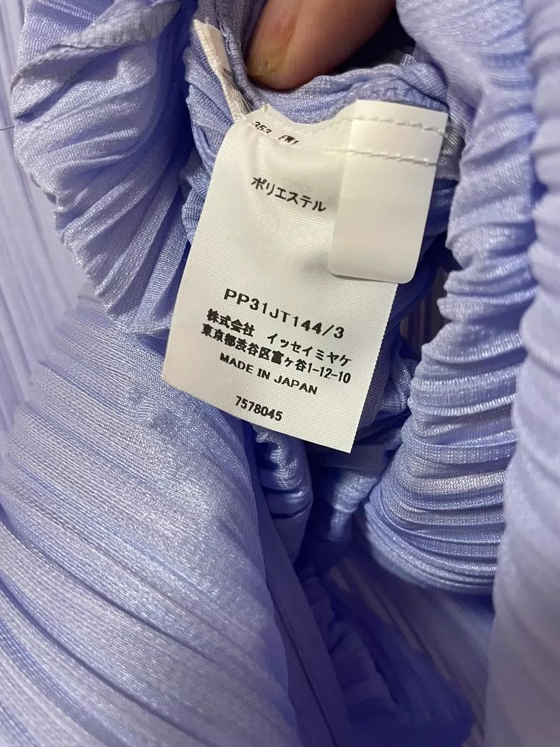 Issey Miyake Issey Miyake size:3 Purple pleated dress Size M / US 6-8 / IT 42-44 - 3 Thumbnail