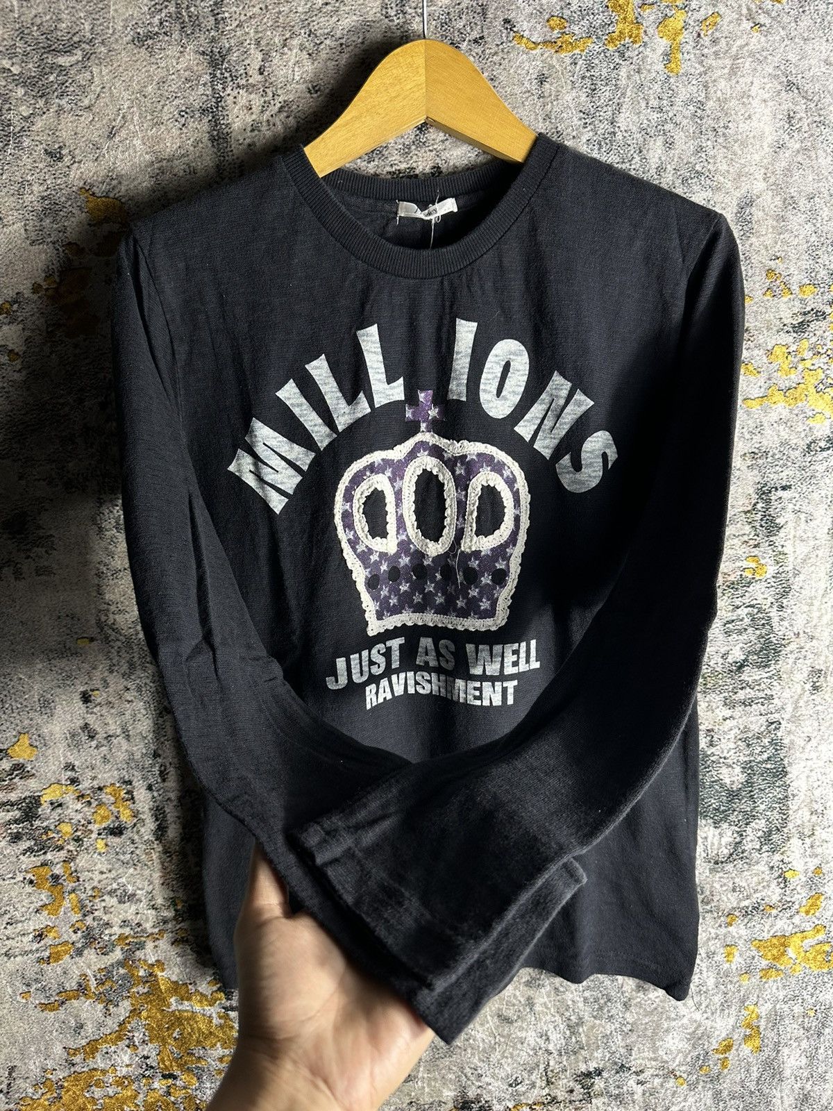 Hysteric Glamour J-HONEY ARCHIVE MILL IONS CROWN LONG SLEEVE IFSIX LGB STYLE Size US M / EU 48-50 / 2 - 3 Thumbnail