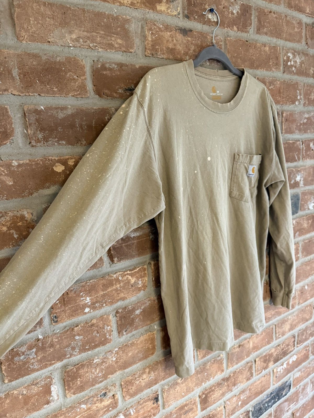 Carhartt Carhartt Long Sleeve Pocket Tee – Perfectly Worn In Size US M / EU 48-50 / 2 - 5 Thumbnail