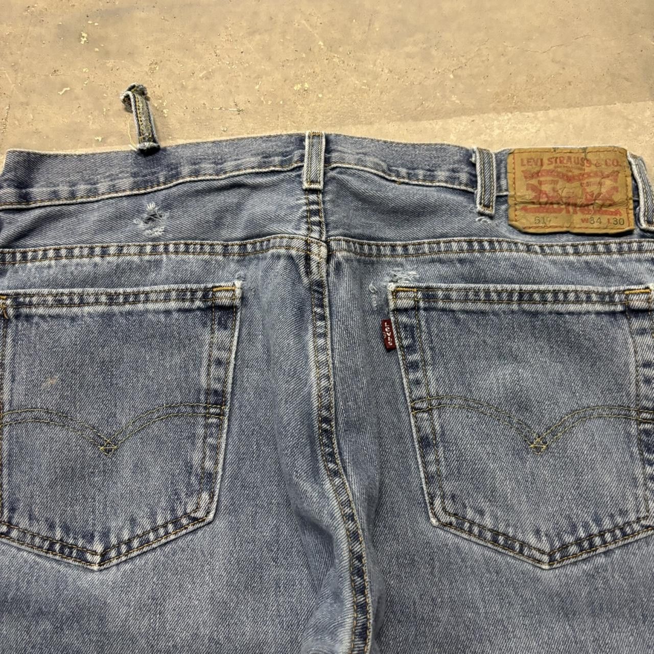Levi's × Vintage Crazy Vintage Y2K/2000s Levis 517 Medium Wash Essential Denim Jeans! Size US 34 / EU 50 - 7 Thumbnail