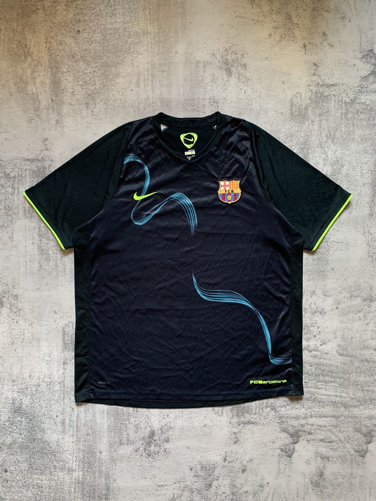 Vintage Nike Barcelona 2008 2009 Training Shirt Jersey