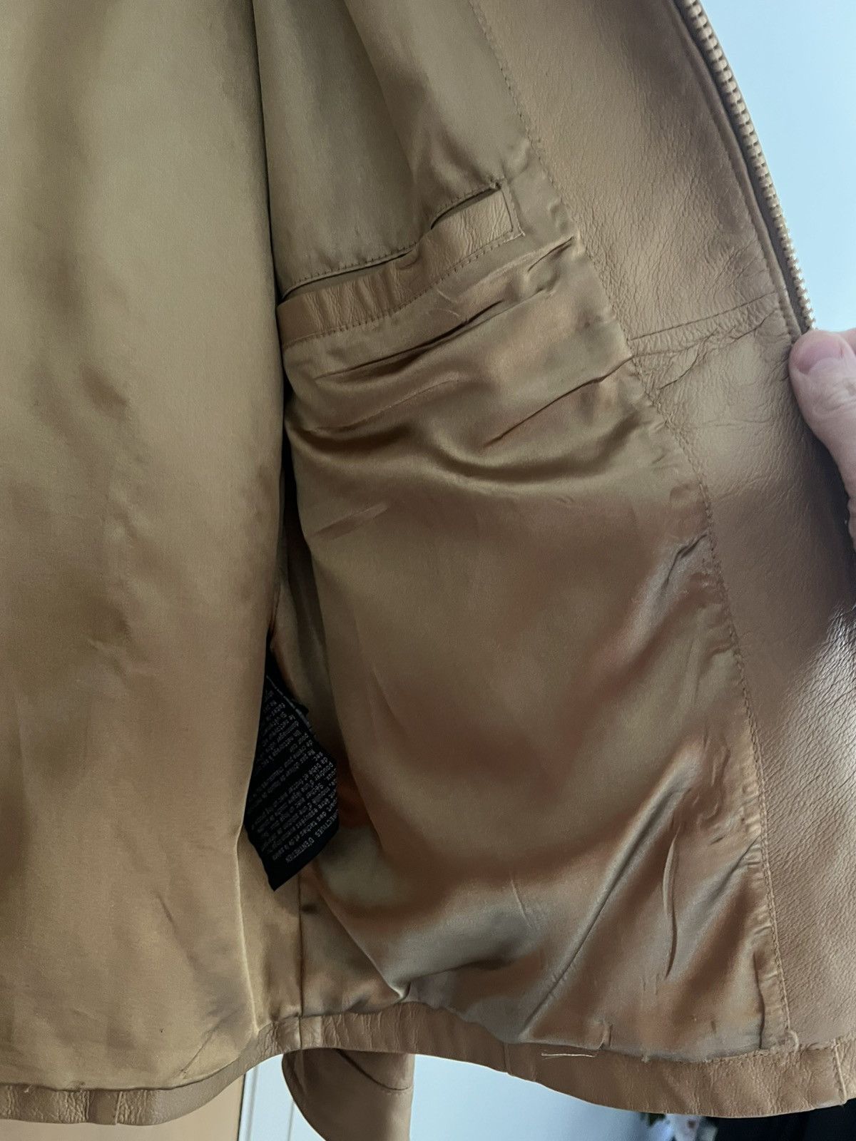 Britches Tan Leather Jacket Size US M / EU 48-50 / 2 - 6 Thumbnail