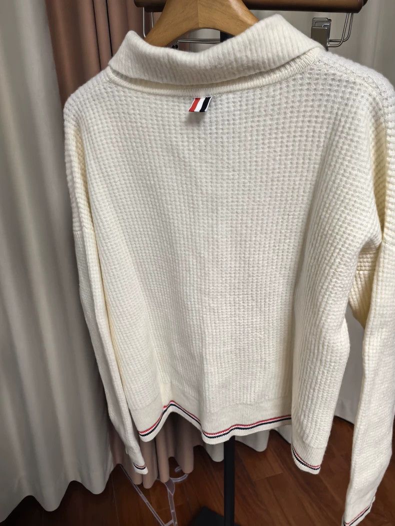 Thom Browne Thom Browne size44 a cardigan, a cardigan sweater Size L / US 10 / IT 46 - 6 Thumbnail