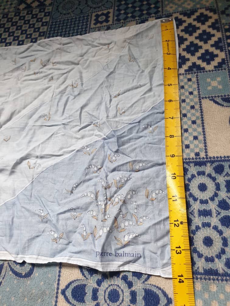 Pierre Balmain Pierre balmain soft blue handkerchief Size ONE SIZE - 7 Thumbnail