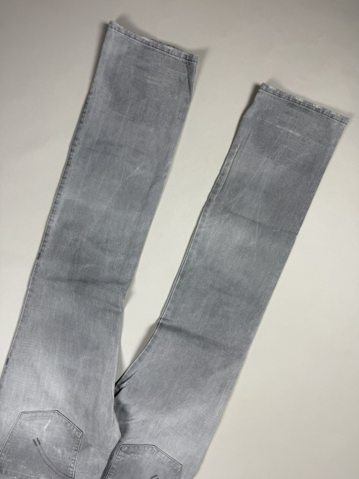 Neil Barrett Neil Barrett Men’s Back Buckle Distressed Denim Jeans Size US 34 / EU 50 - 20 Thumbnail