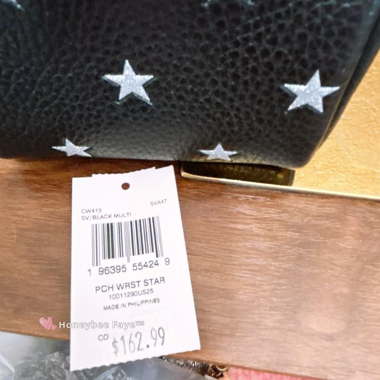 Coach Pouch Wristlet With Star Print CW413 Size ONE SIZE - 6 Thumbnail