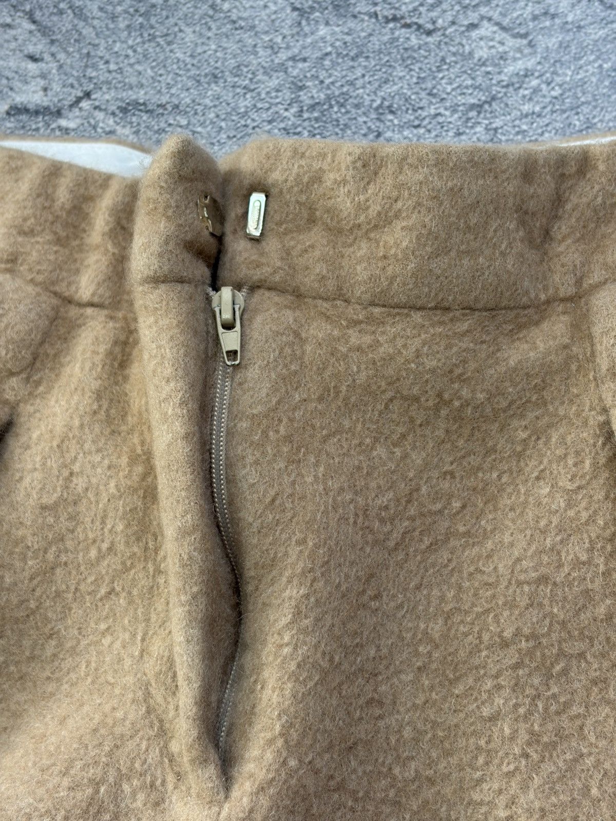 Max Mara Max Mara Cashmere Camel Wool Wide Leg Trousers IT 40 Italy Size 27" / US 4 / IT 40 - 7 Thumbnail