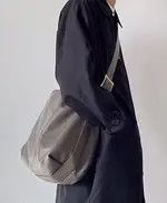 Japanese Brand Fashion retro pu leather messenger bag vintage shoulder bag Size ONE SIZE - 2 Thumbnail