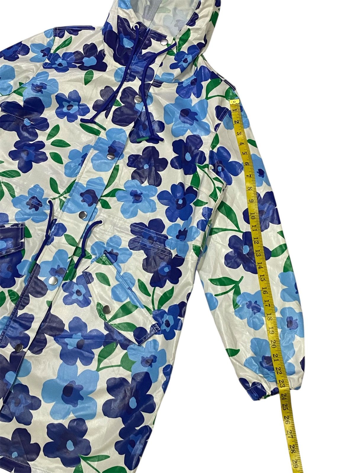 United Colors Of Benetton United Colors Of Benetton Waterproof Rain Jacket Size M / US 6-8 / IT 42-44 - 19 Thumbnail
