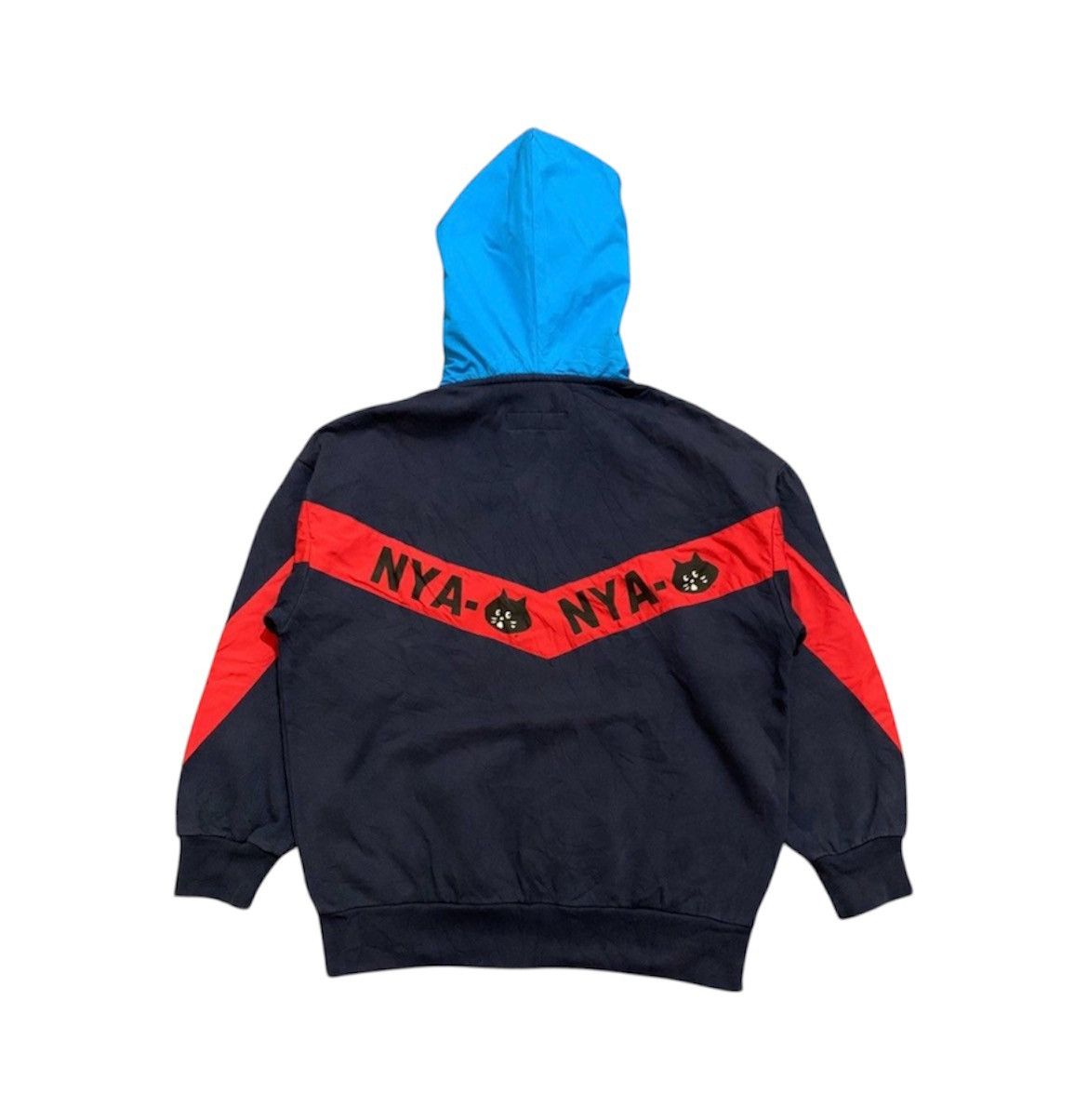 Champion × Issey Miyake × Vintage Vintage Champion X Ne-Net Issey Miyake Colour Block Hoodie Size M / US 6-8 / IT 42-44 - 1 Thumbnail