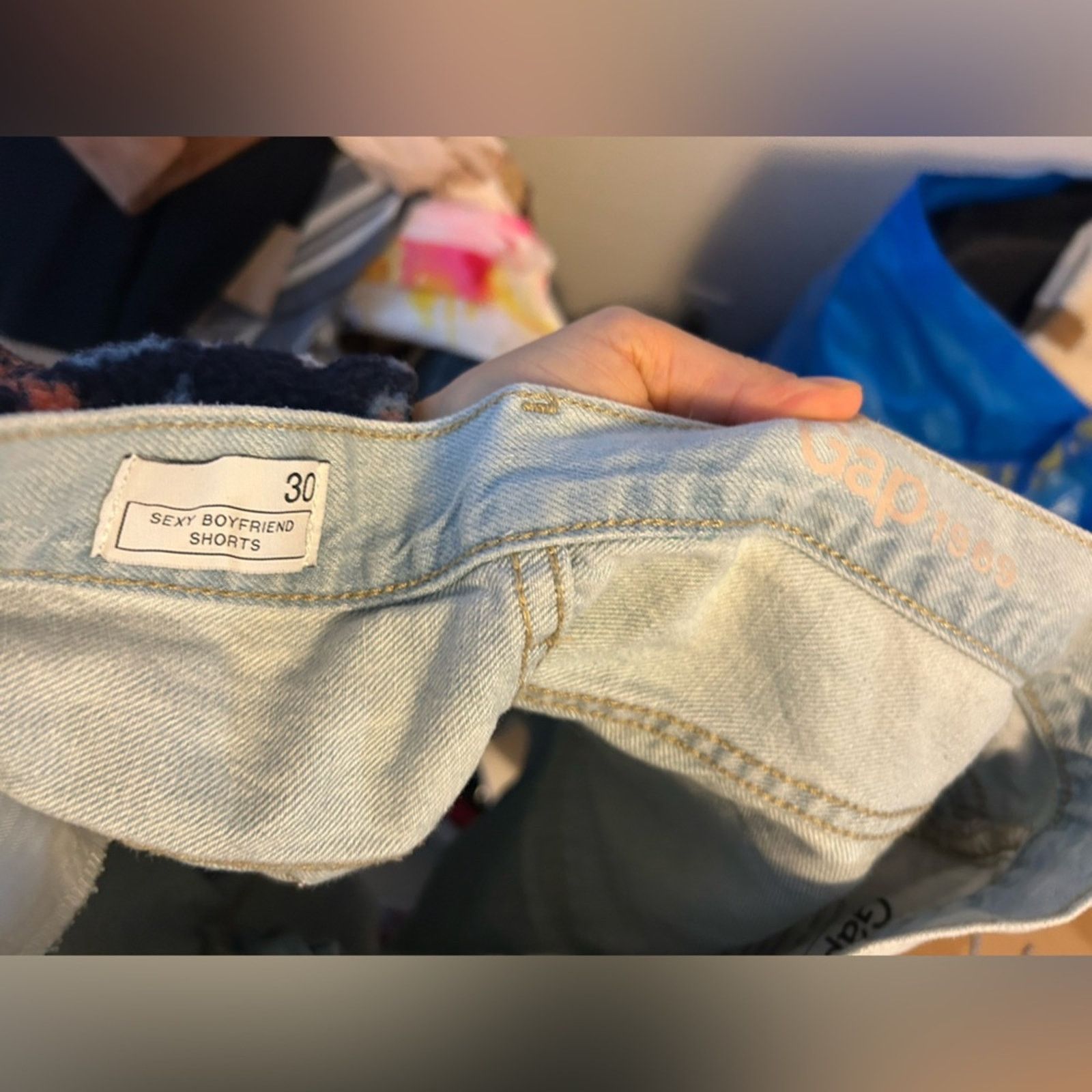 Gap Gap Sexy Boyfriend Denim Shorts Size 30" / US 8 / IT 44 - 5 Thumbnail