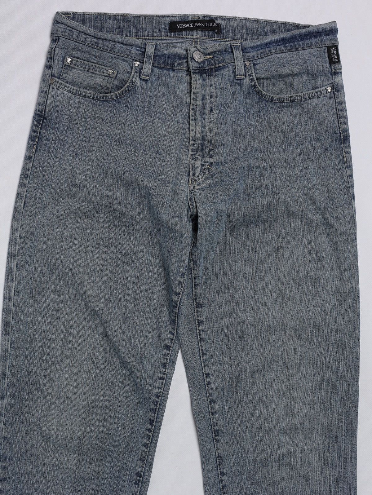Versace Vintage Versace Jeans Couture Denim Jeans Gianni Medusa Size US 33 - 2 Thumbnail