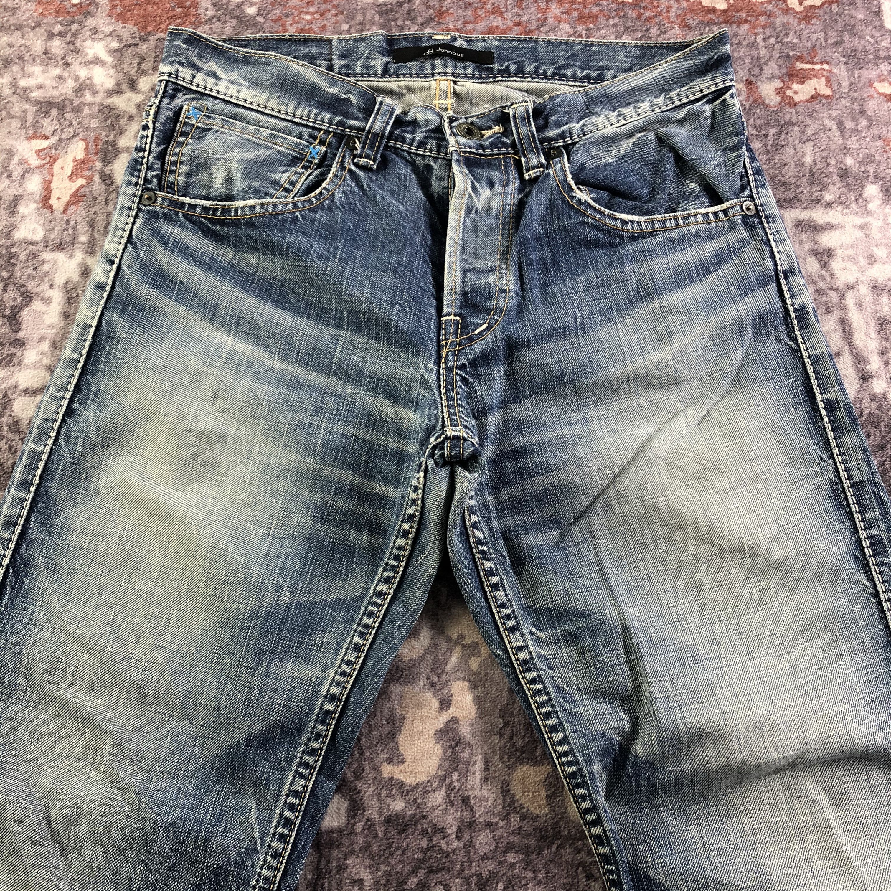 Johnbull Vintage John bull Selvedge Jeans-JM3593 Size US 30 / EU 46 - 3 Thumbnail