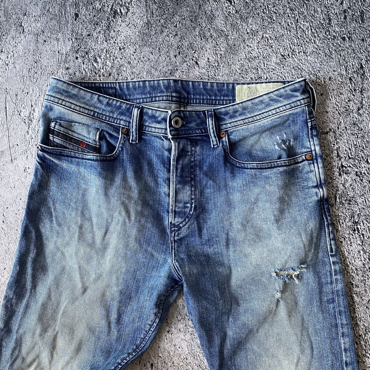 Diesel DISTRESSED DIESEL VINTAGE JEANS y2k Style Denim Size US 32 / EU 48 - 2 Thumbnail