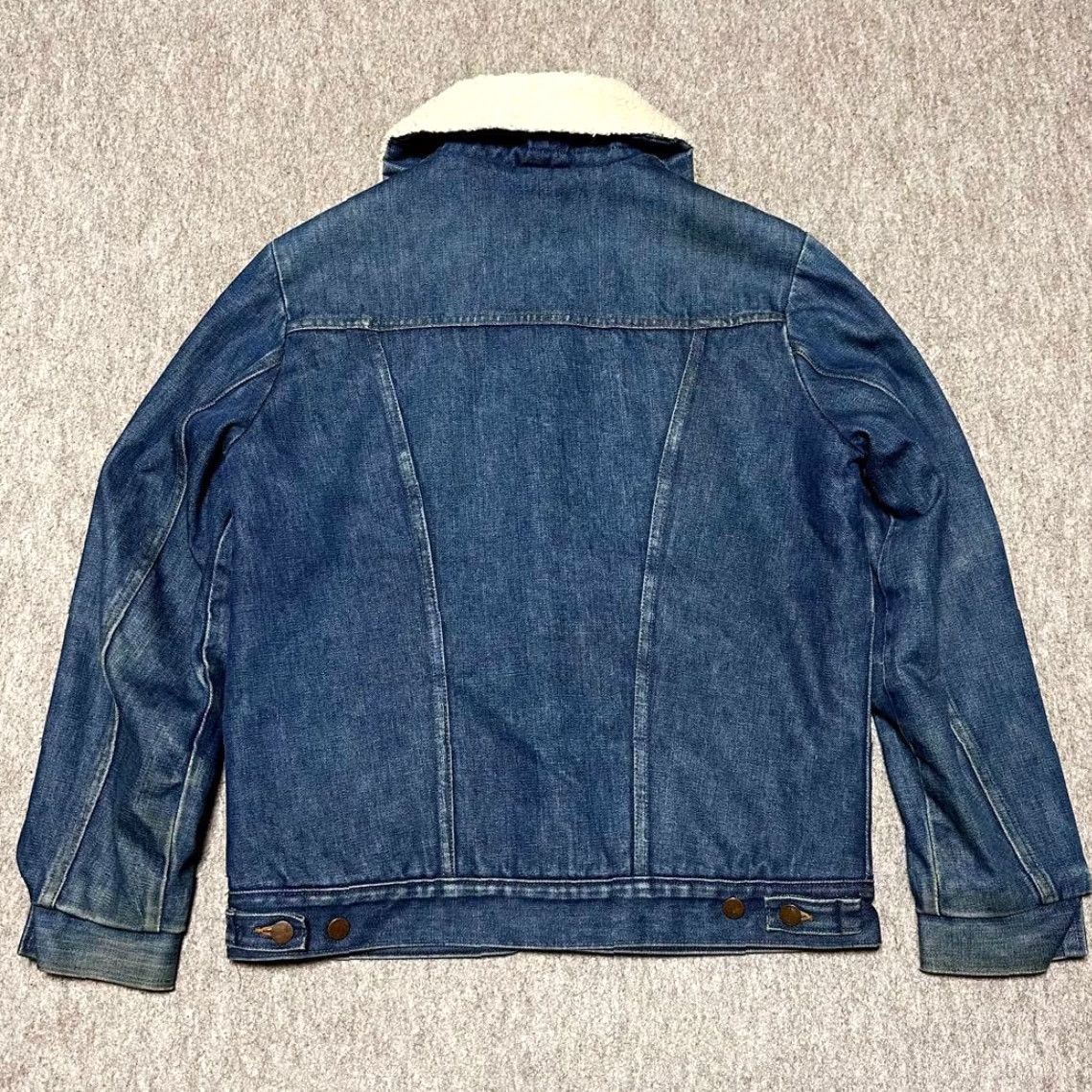Vintage VINTAGE The REAL McCOY’S Wrangler Lunch Jacket Denim Indigo M Men's USA 70s Western size M Size US M / EU 48-50 / 2 - 2 Thumbnail