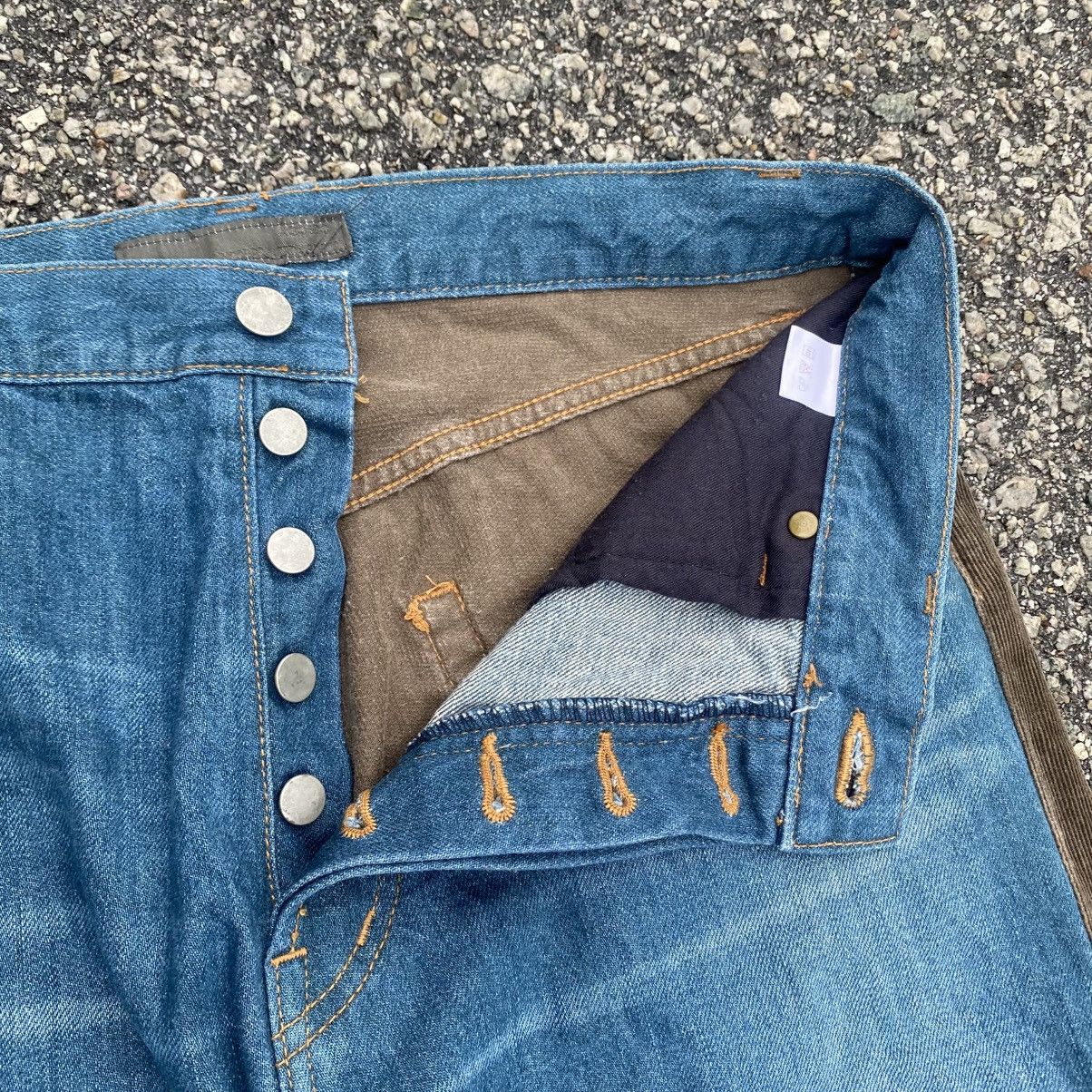 Japanese Brand Corduroy/Jeans Hybrid Pant Kapital Style Size US 32 / EU 48 - 7 Thumbnail