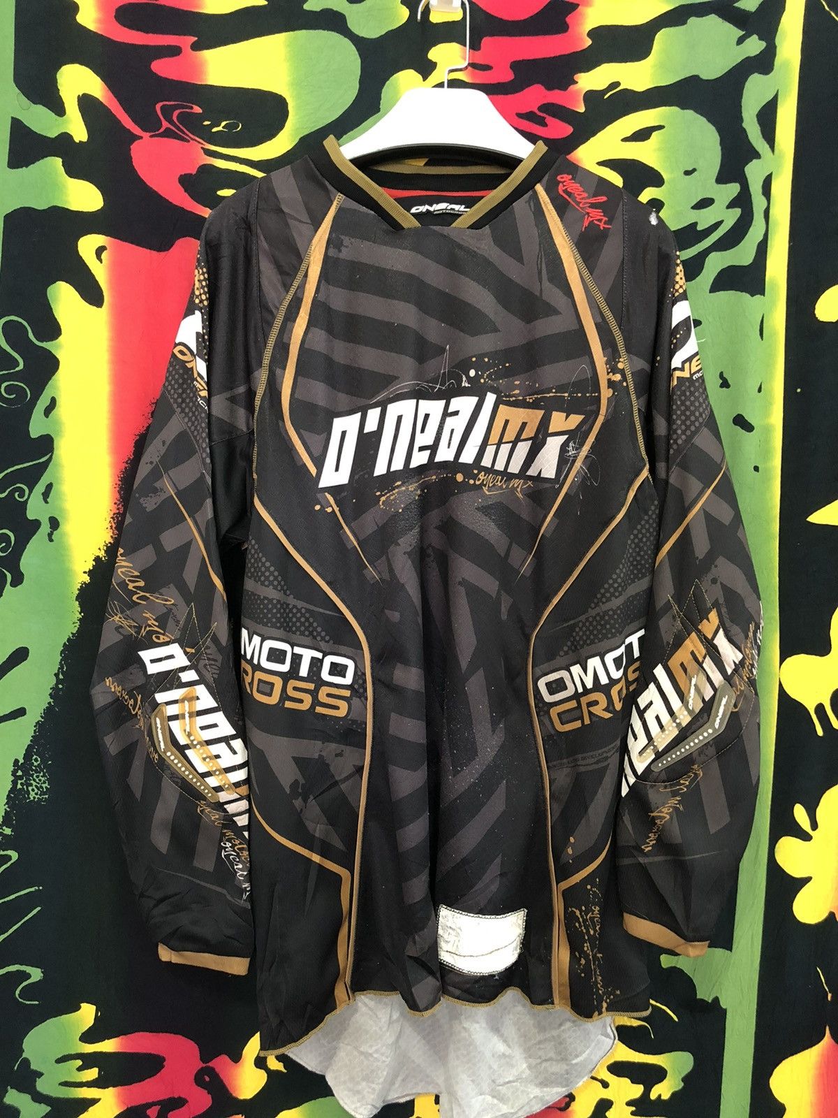 O'Neill × Vintage Vintage Oneill MX motorcross racing Size US L / EU 52-54 / 3 - 2 Thumbnail