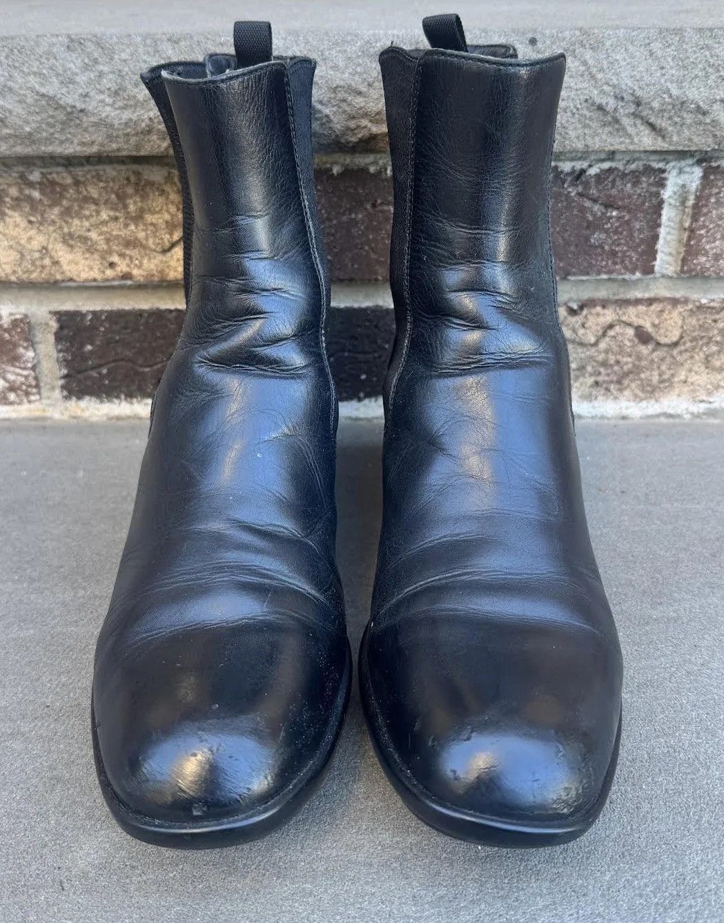 Prada Women's Vintage Prada Chelsea Boots (Size 37 1/2) Size US 7.5 / IT 37.5 - 10 Thumbnail