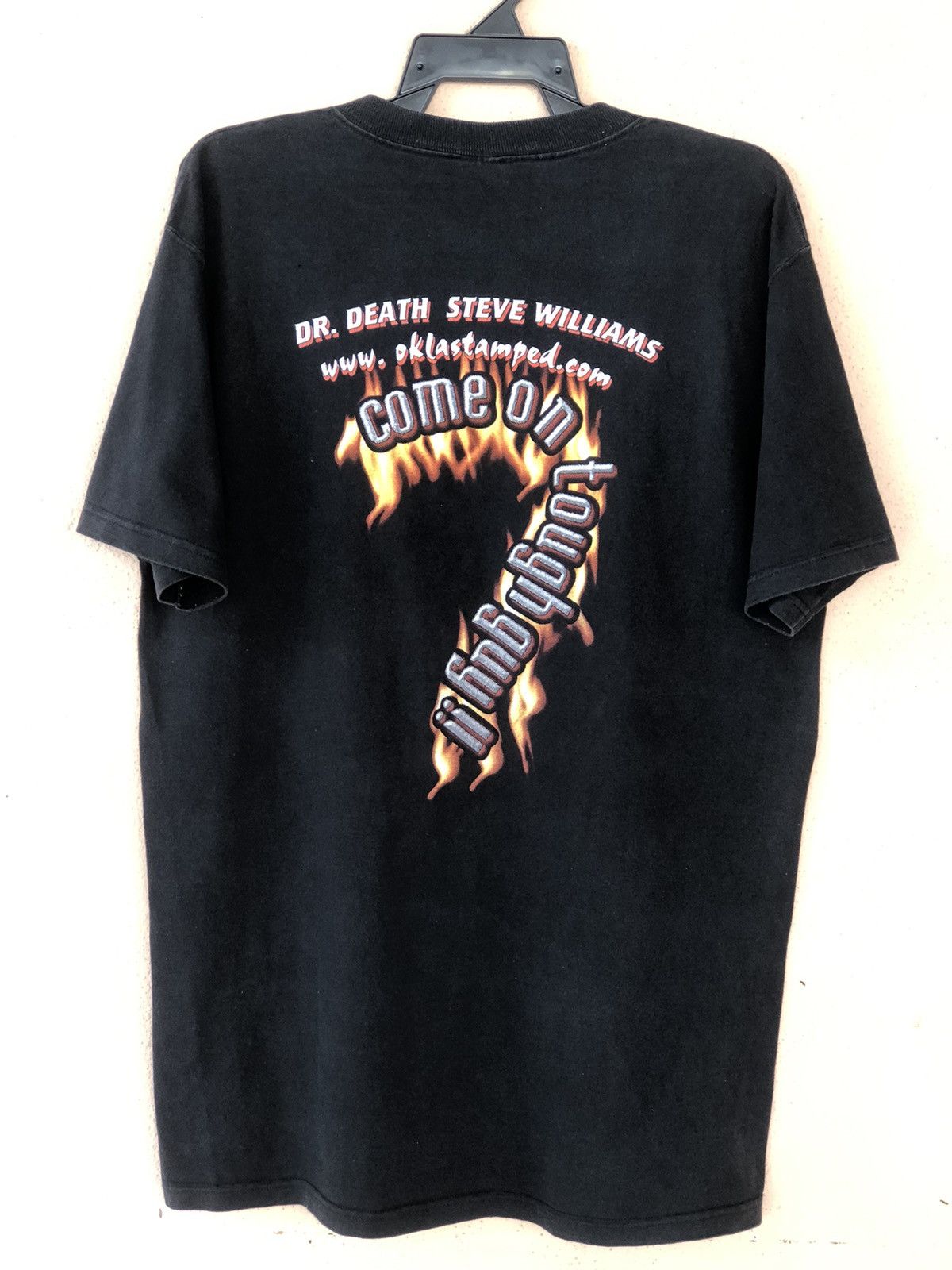 Vintage × WCW/nWo × WWF Vintage 90s DR DEATH Steve Williams Wrestler Size US L / EU 52-54 / 3 - 9 Thumbnail