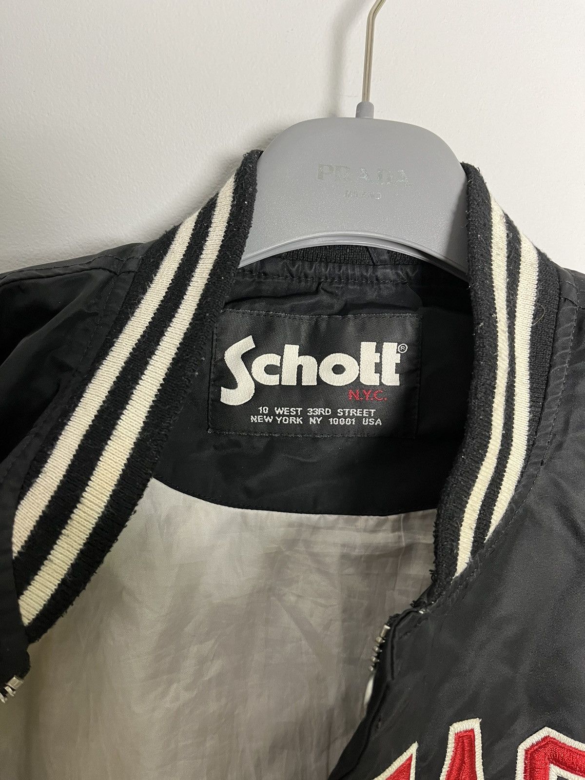 Schott × Vintage Schott jacket Chicago bomber y2k Size US M / EU 48-50 / 2 - 7 Thumbnail