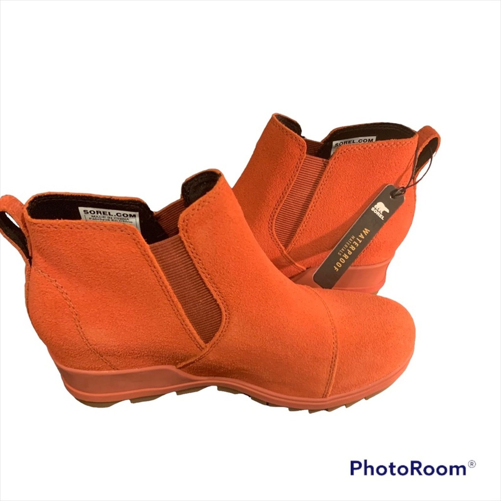 SOREL Sorel | Joan of Arctic Wedge II Chelsea Booties Heel Shoes Size US 9.5 / IT 39.5 - 6 Thumbnail