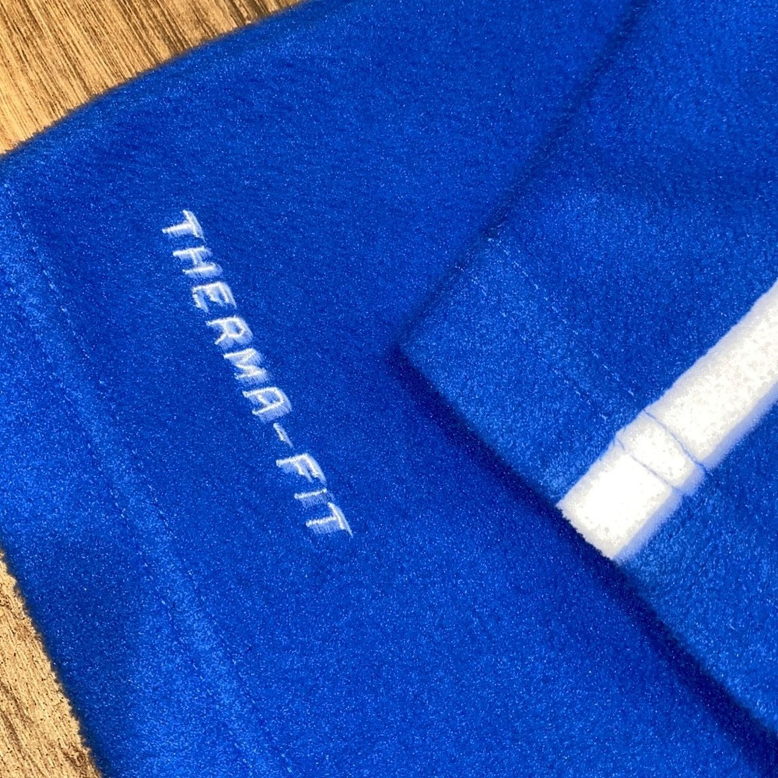 Nike 2012 center swoosh Therma-Fit fleece Nike crewneck- Size US L / EU 52-54 / 3 - 2 Thumbnail