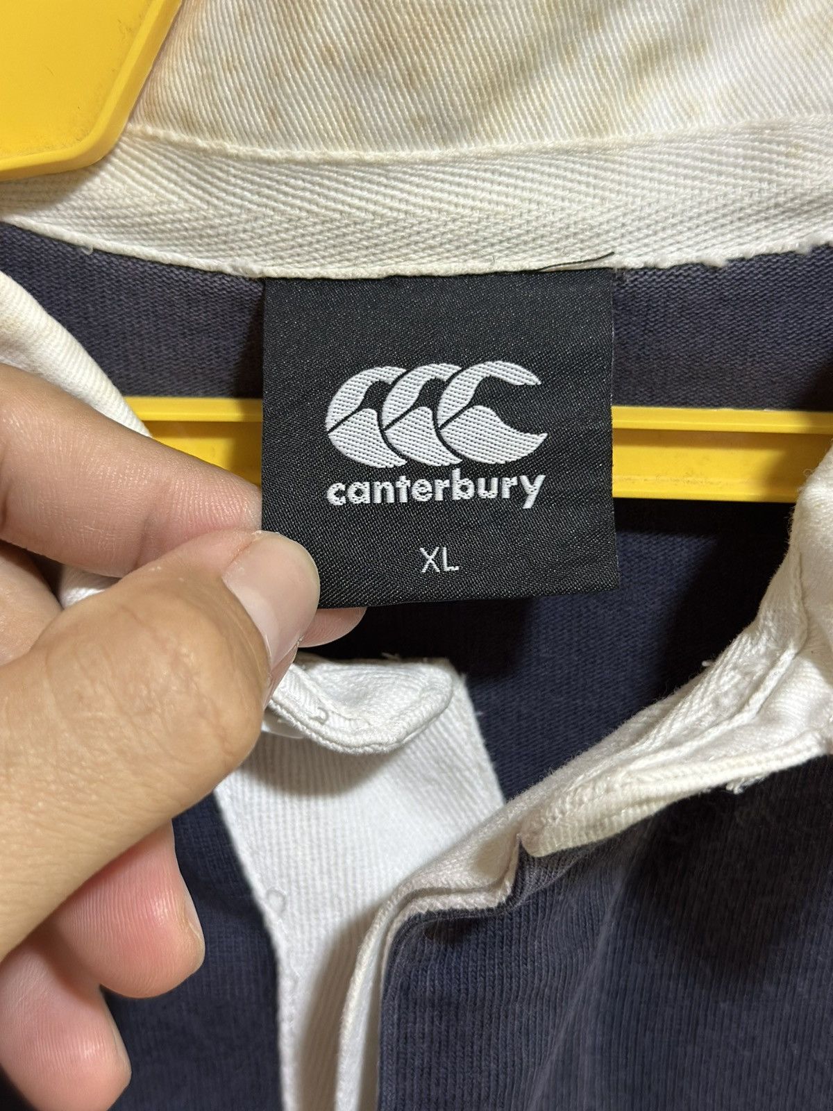 Canterbury of New Zealand Thrashed Vintage Polo Canterbury Sun Faded Tee Size US XL / EU 56 / 4 - 4 Thumbnail
