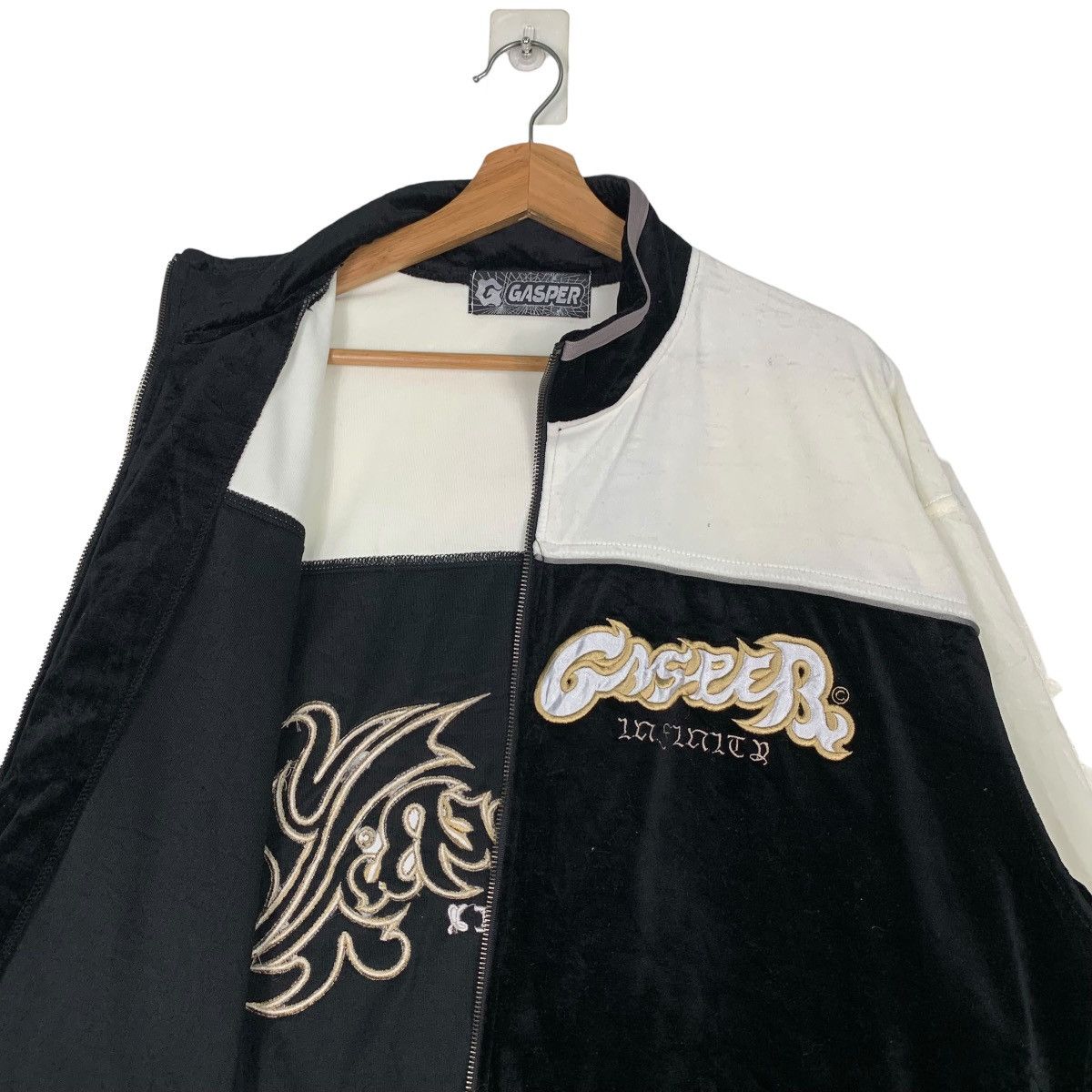 Japanese Brand GASPER Miyake Shoji Studio Big Logo Jacket #0094-C6 Size US XL / EU 56 / 4 - 11 Thumbnail