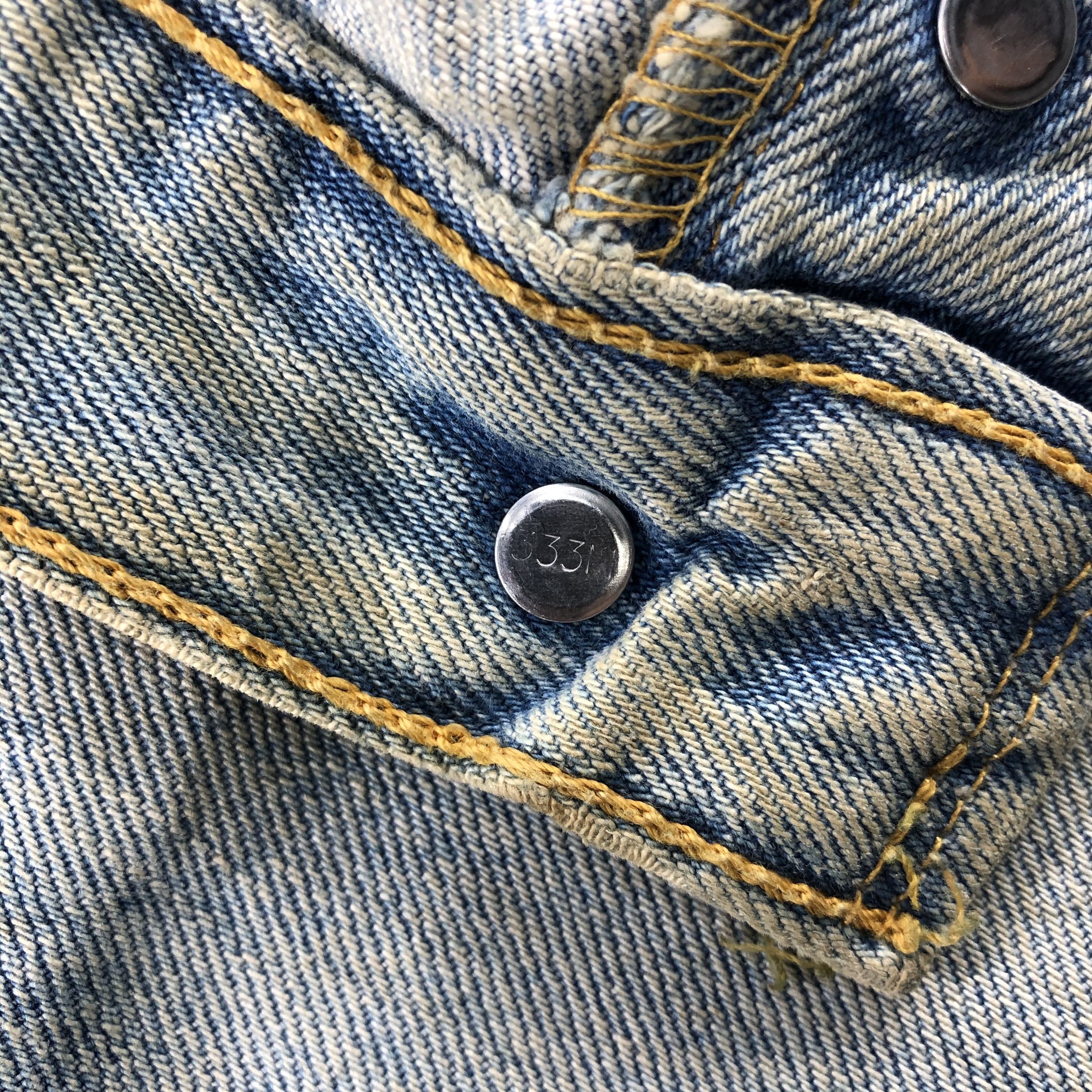 Levi's × Vintage 90s Vintage Light Wash Levis 501 Jeans-JM1827 Size US 32 / EU 48 - 9 Thumbnail