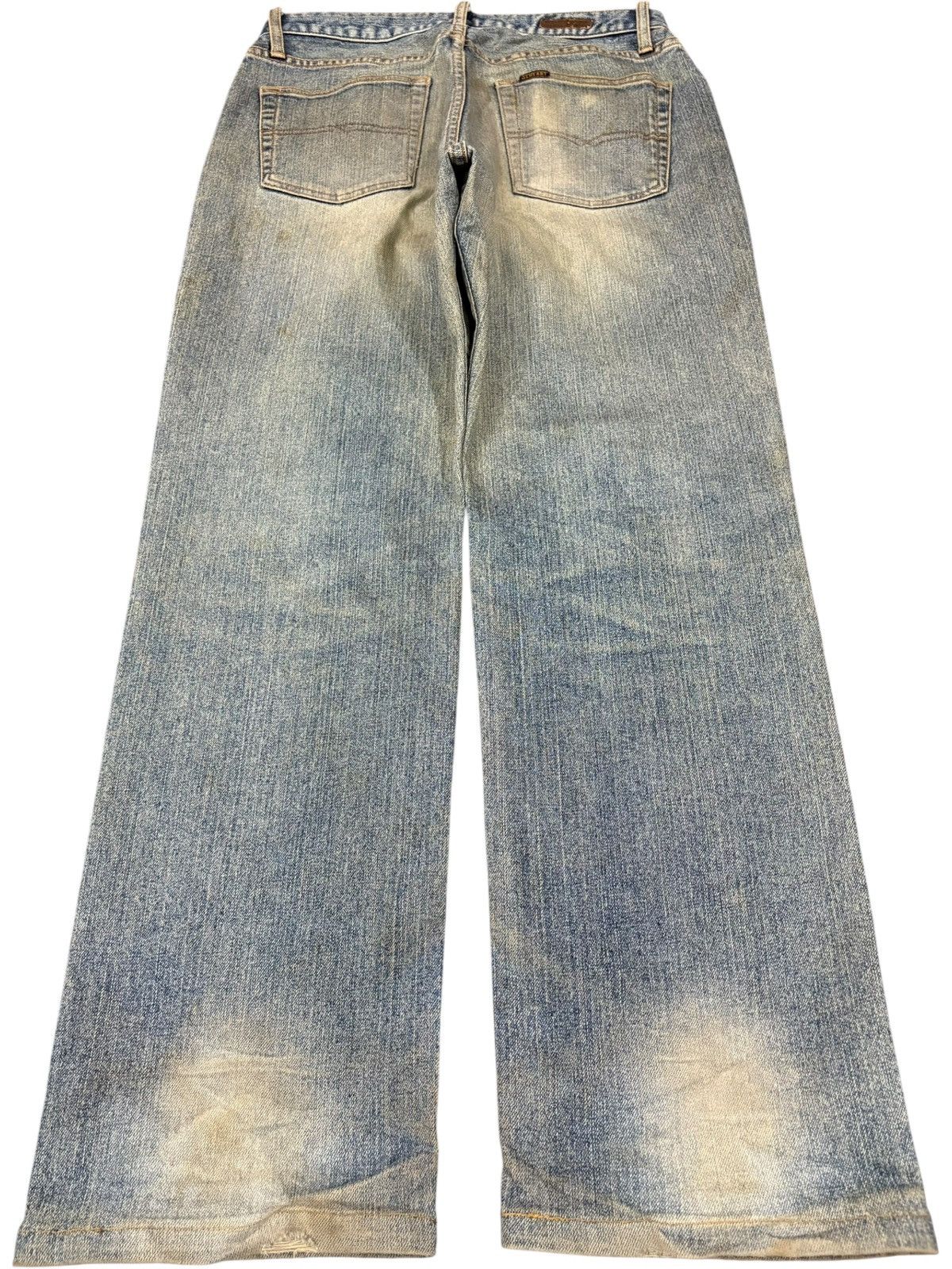Japanese Brand Vintage Japanese Brand Rusty Mud Wash Loose Jeans Size US 31 - 2 Thumbnail