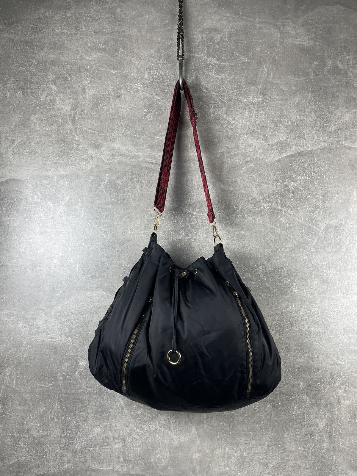 Roberto Cavalli Roberto Cavalli Freedom Y2K Nylon Bag Toucan Zip Pockets Size ONE SIZE - 5 Thumbnail