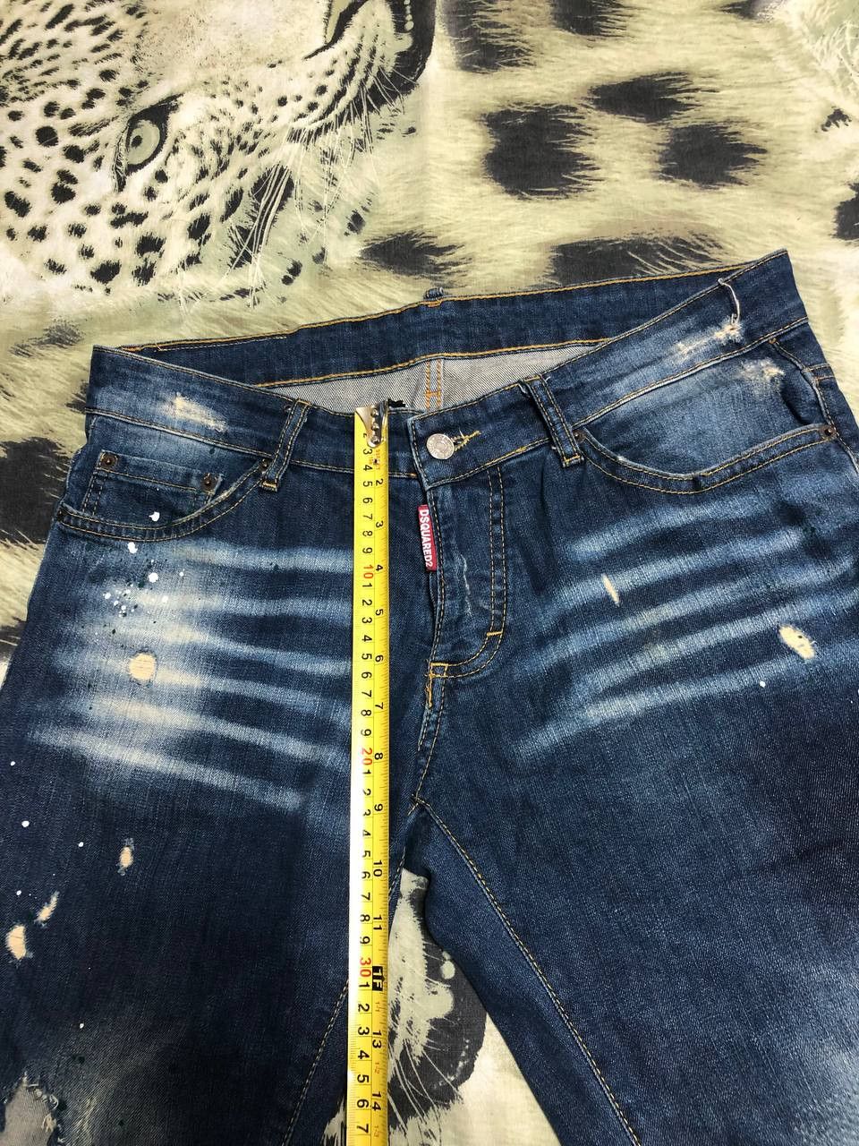 Dsquared2 Dsquared2 Distressed Cropped Denim Size US 34 / EU 50 - 14 Thumbnail