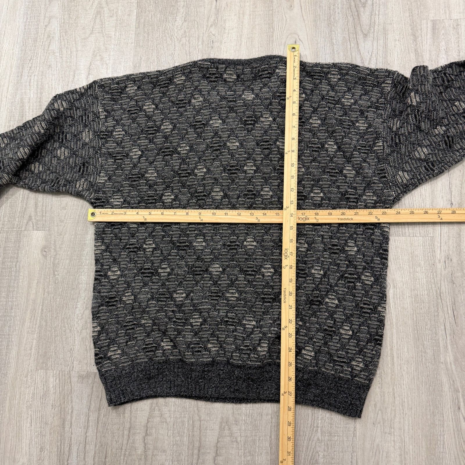 Vintage Vintage City Casuals Sweater Men's Large Geometric Knit Size US L / EU 52-54 / 3 - 7 Thumbnail