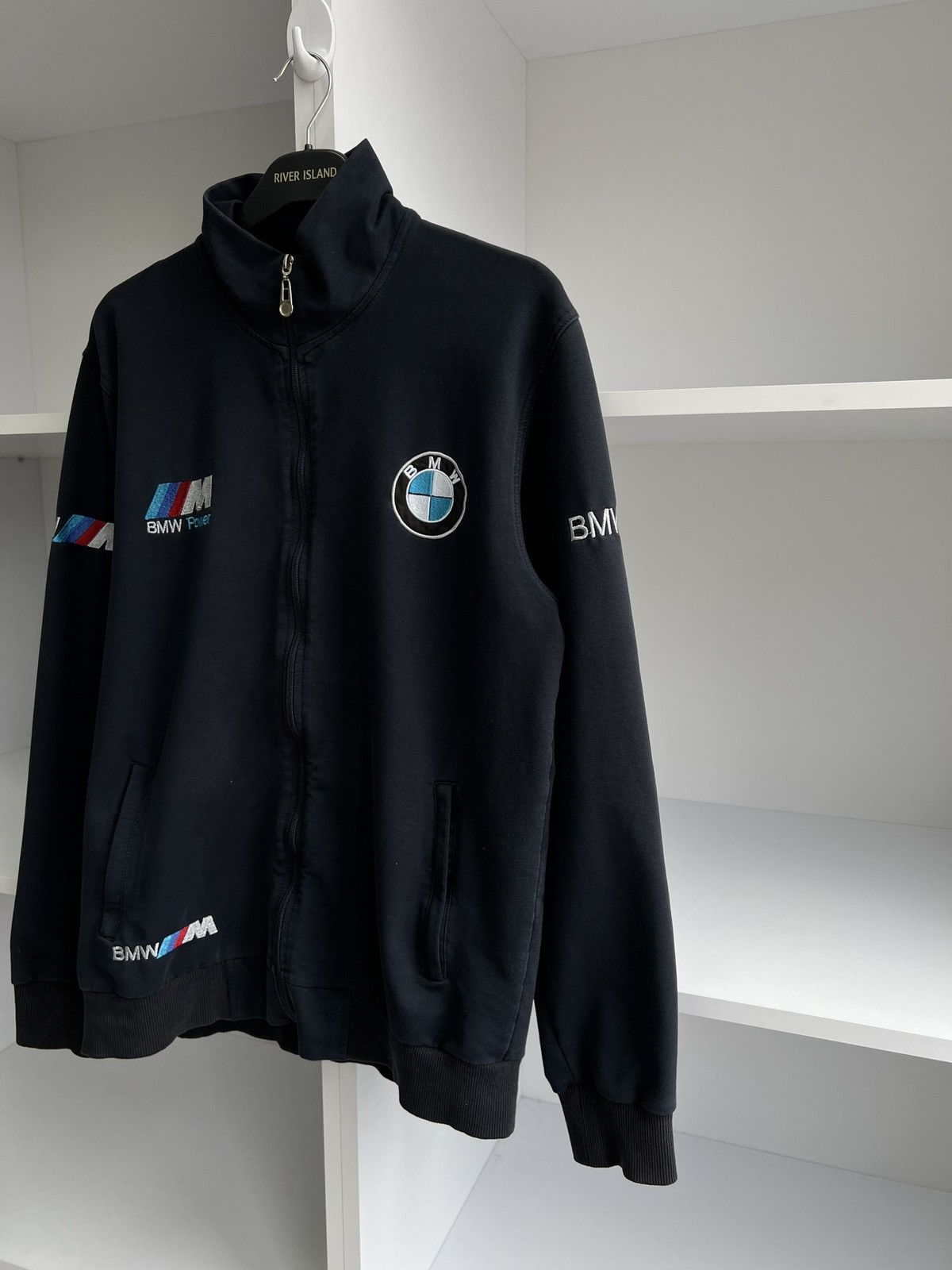 BMW × Vintage Vintage BMW Racing zip sweatshirt Size US L / EU 52-54 / 3 - 5 Thumbnail