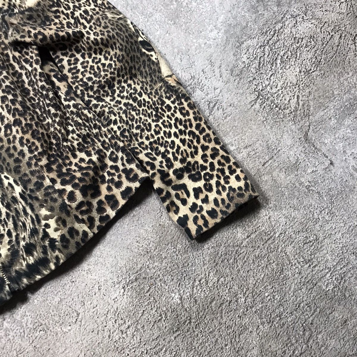 Vintage Vintage 90s Leopard Face Print Jacket Y2K Japanese Art M Size M / US 6-8 / IT 42-44 - 5 Thumbnail