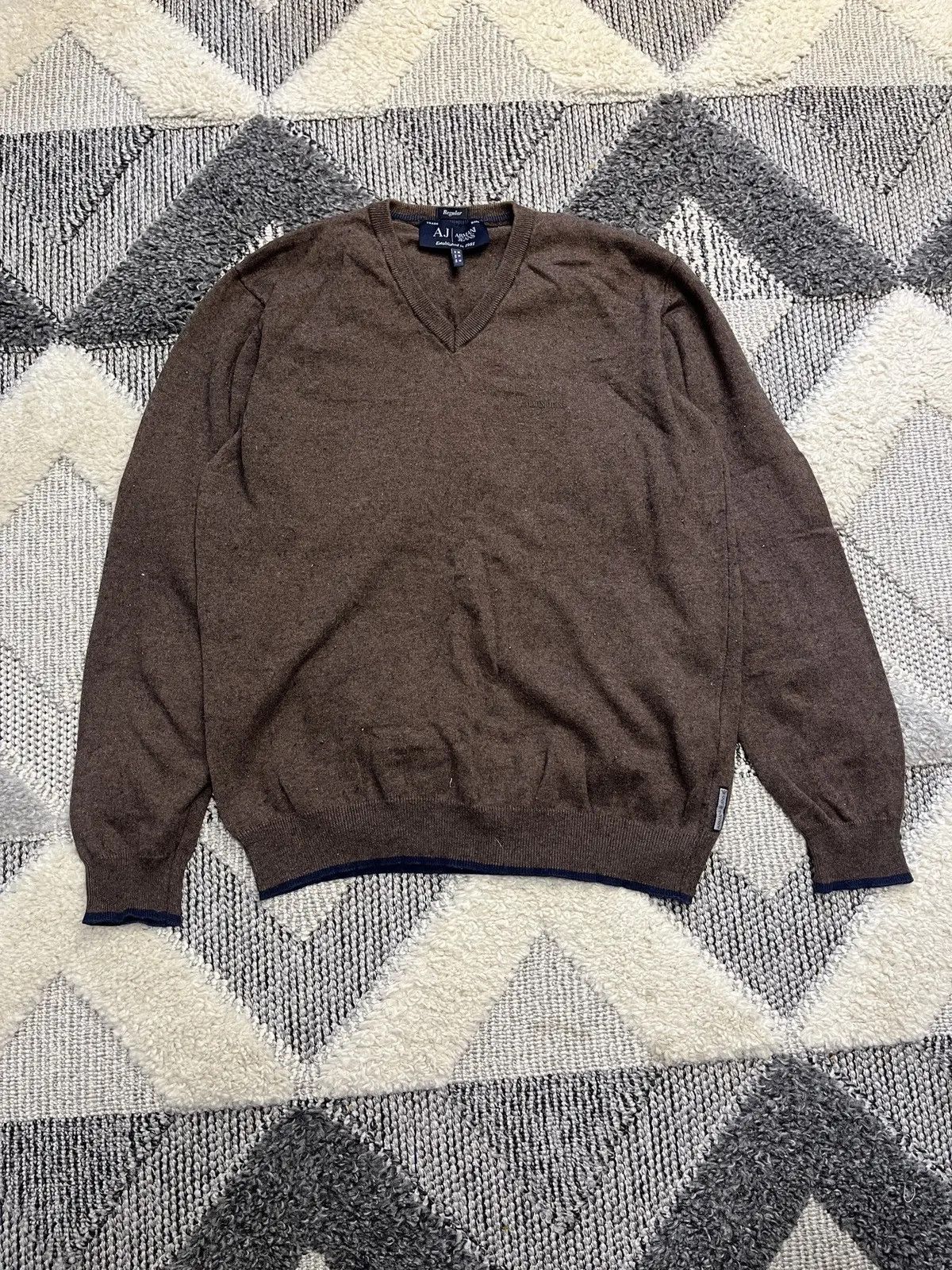 Armani Exchange ARMANI JEANS VINTAGE LIGHT SWEATER Size US M / EU 48-50 / 2 - 1 Thumbnail