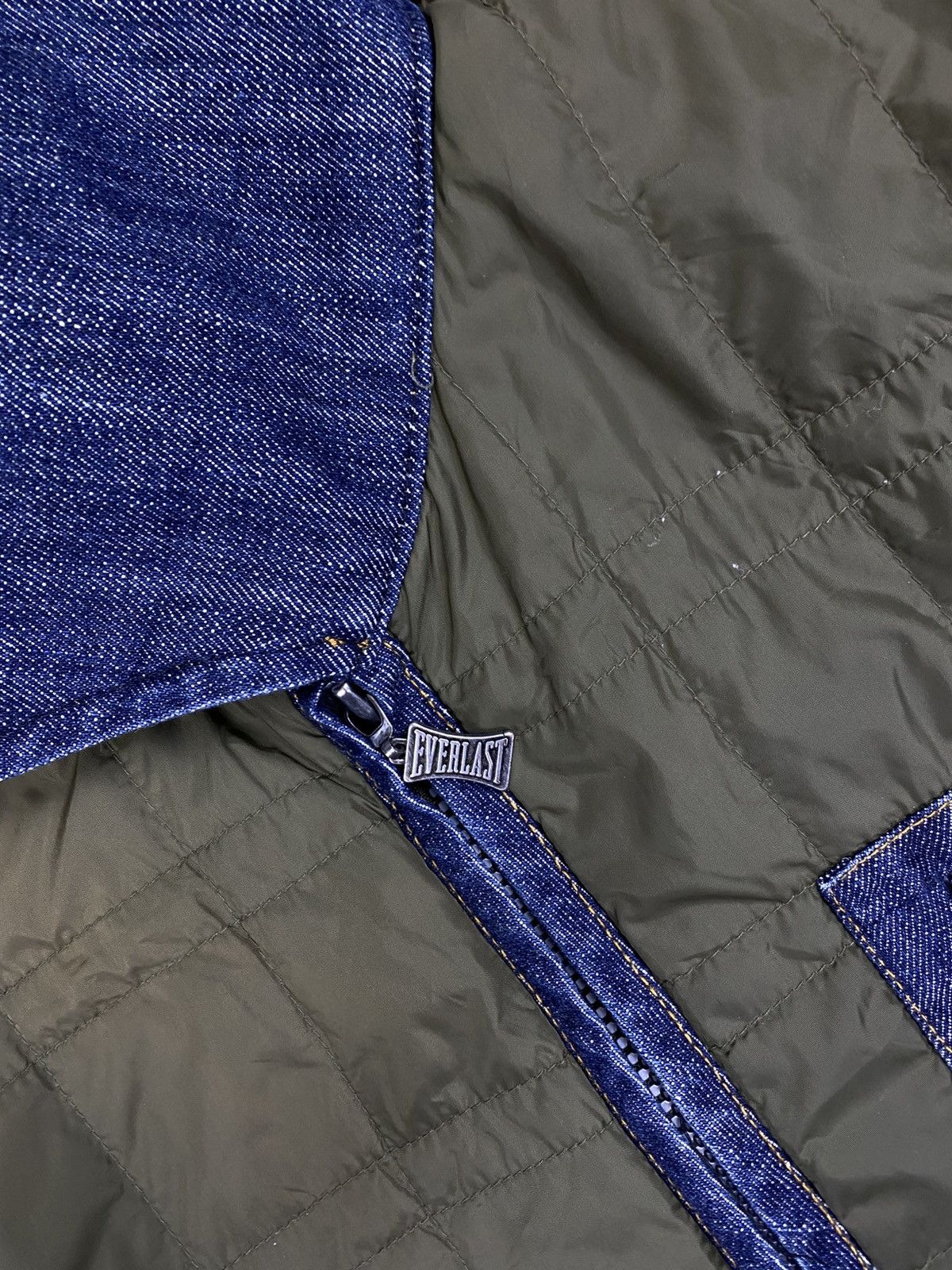 Everlast Vintage Everlast Puffer Quilted Green Zip-Up Jacket Size US M / EU 48-50 / 2 - 8 Thumbnail