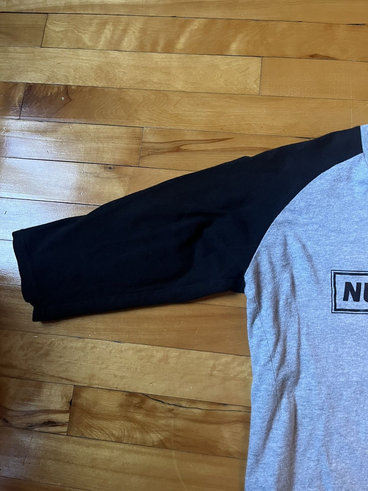 Japanese Brand × Number (N)ine number (n)ine 3/4 baseball logo shirt Size US M / EU 48-50 / 2 - 3 Thumbnail