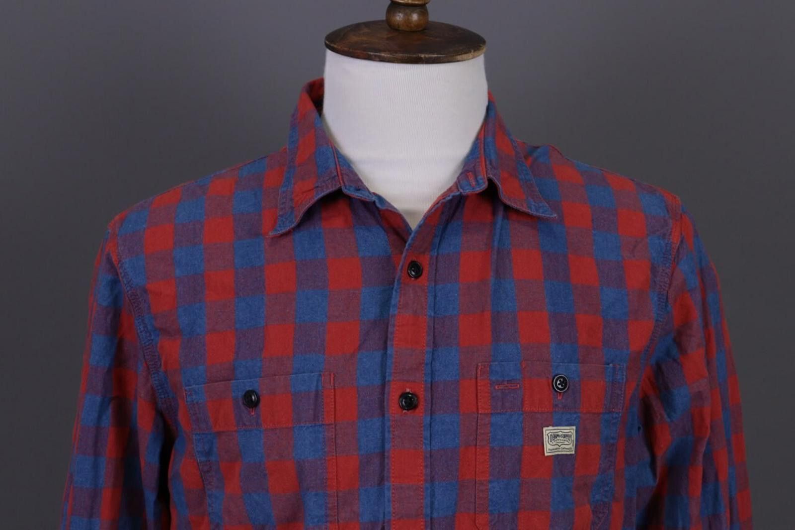 Denim & Supply Ralph Lauren Denim & Supply Ralph Lauren Plaid 2 Pockets Shirt Size L Size US L / EU 52-54 / 3 - 2 Thumbnail