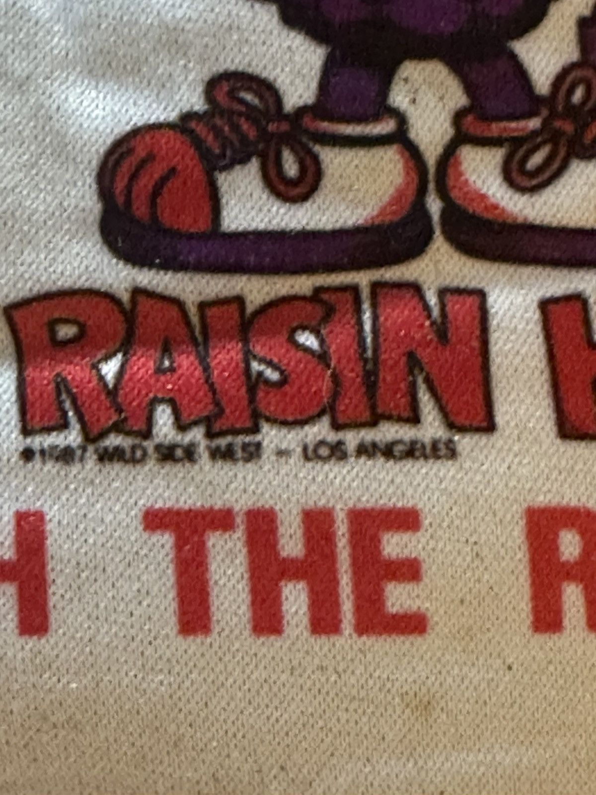 Vintage 1987 California raisins Boston Red Sox hat Size ONE SIZE - 2 Thumbnail