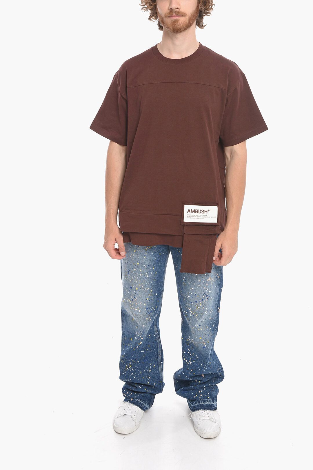 Ambush Design og1mm0825 T-Shirt in Brown Size US L / EU 52-54 / 3 - 4 Thumbnail