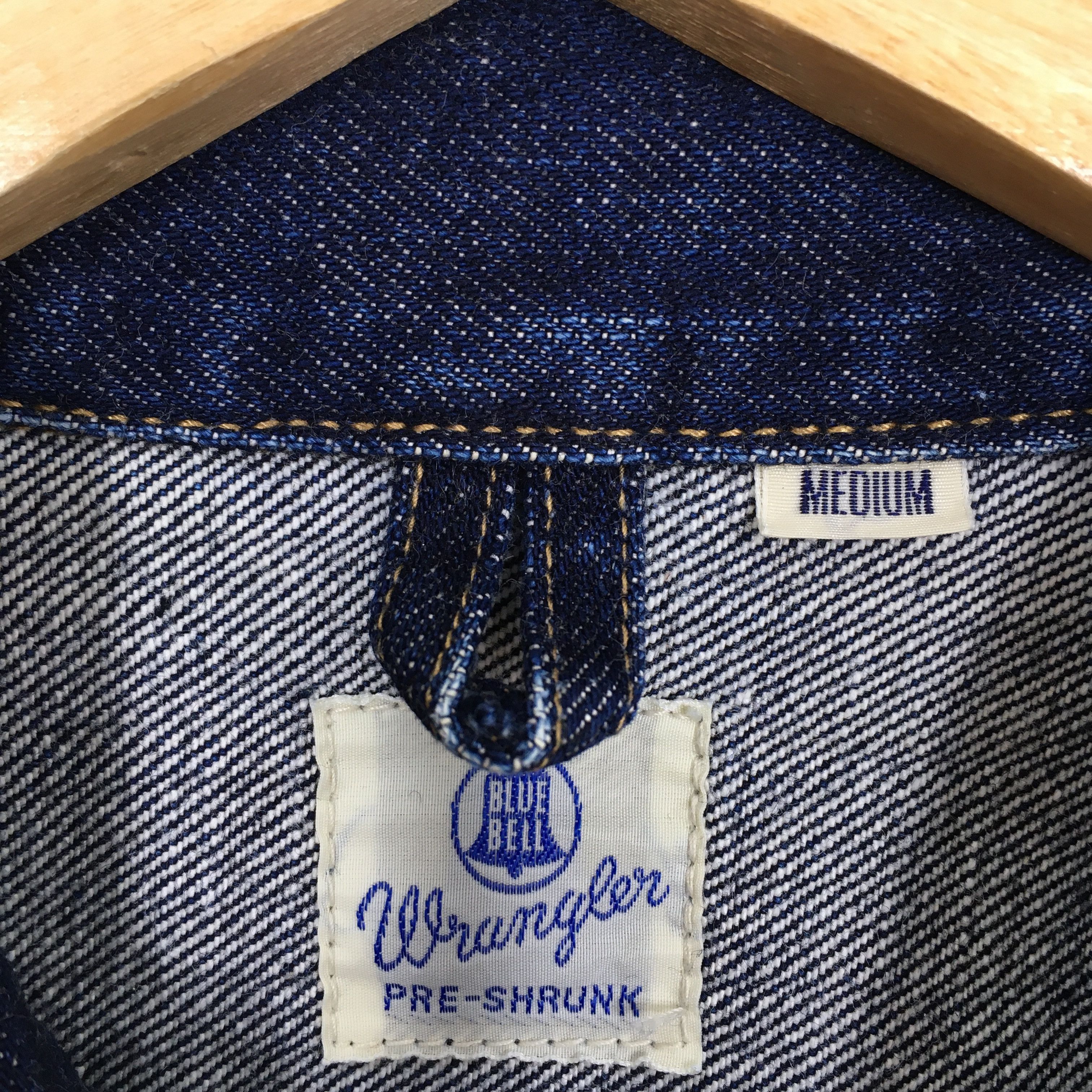 Vintage Vintage 80's Wrangler Blue Bell Trucker Denim Jacket Medium Size US M / EU 48-50 / 2 - 3 Thumbnail