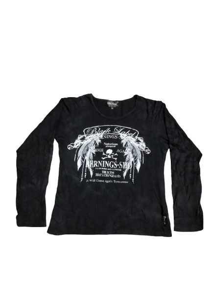 Japanese Brand Bernings Sho Black Label Tee Size M / US 6-8 / IT 42-44 - 1 Thumbnail