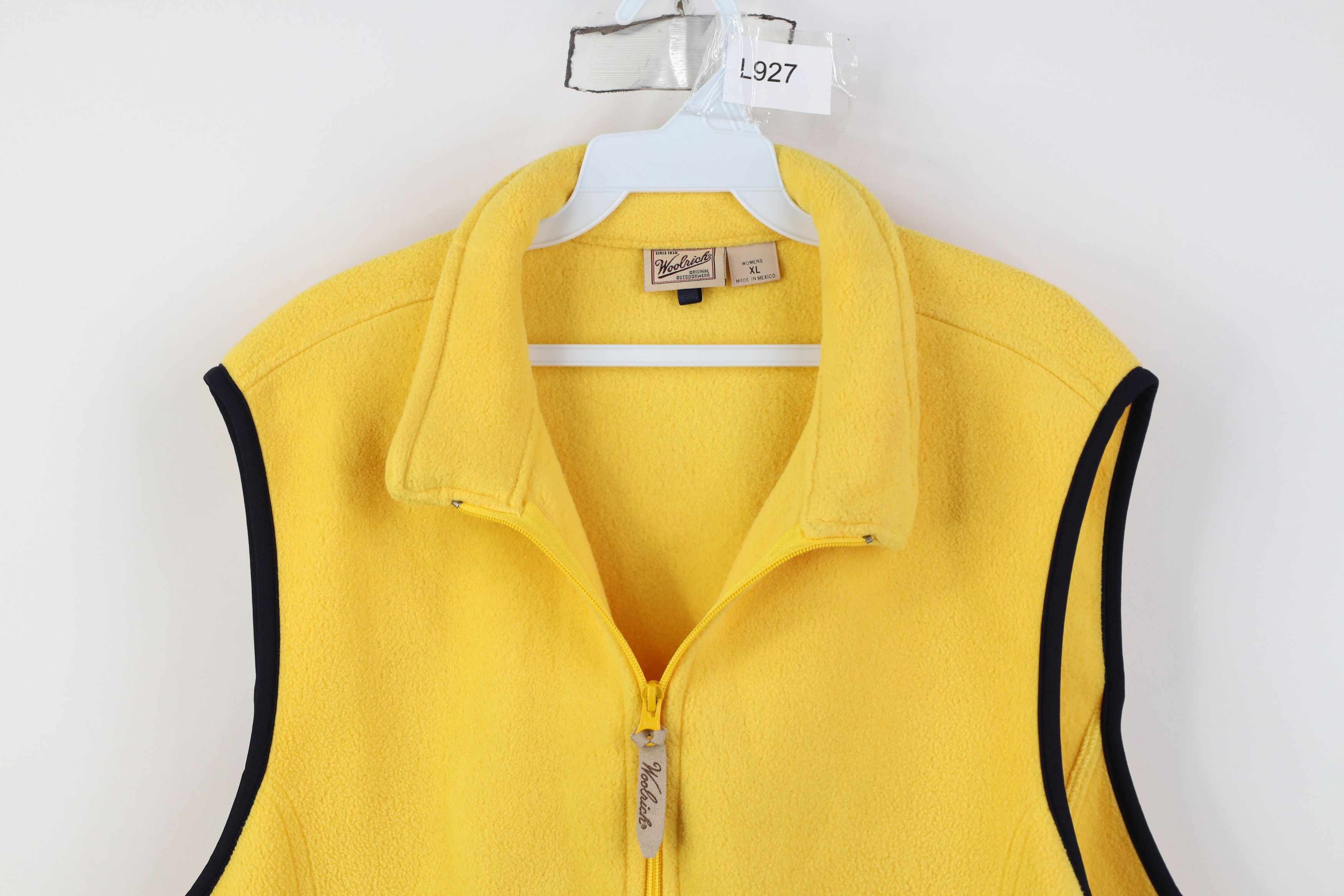 Woolrich Woolen Mills Vintage 90s Woolrich Polartec Fleece Full Zip Vest Jacket Size XL / US 12-14 / IT 48-50 - 2 Thumbnail