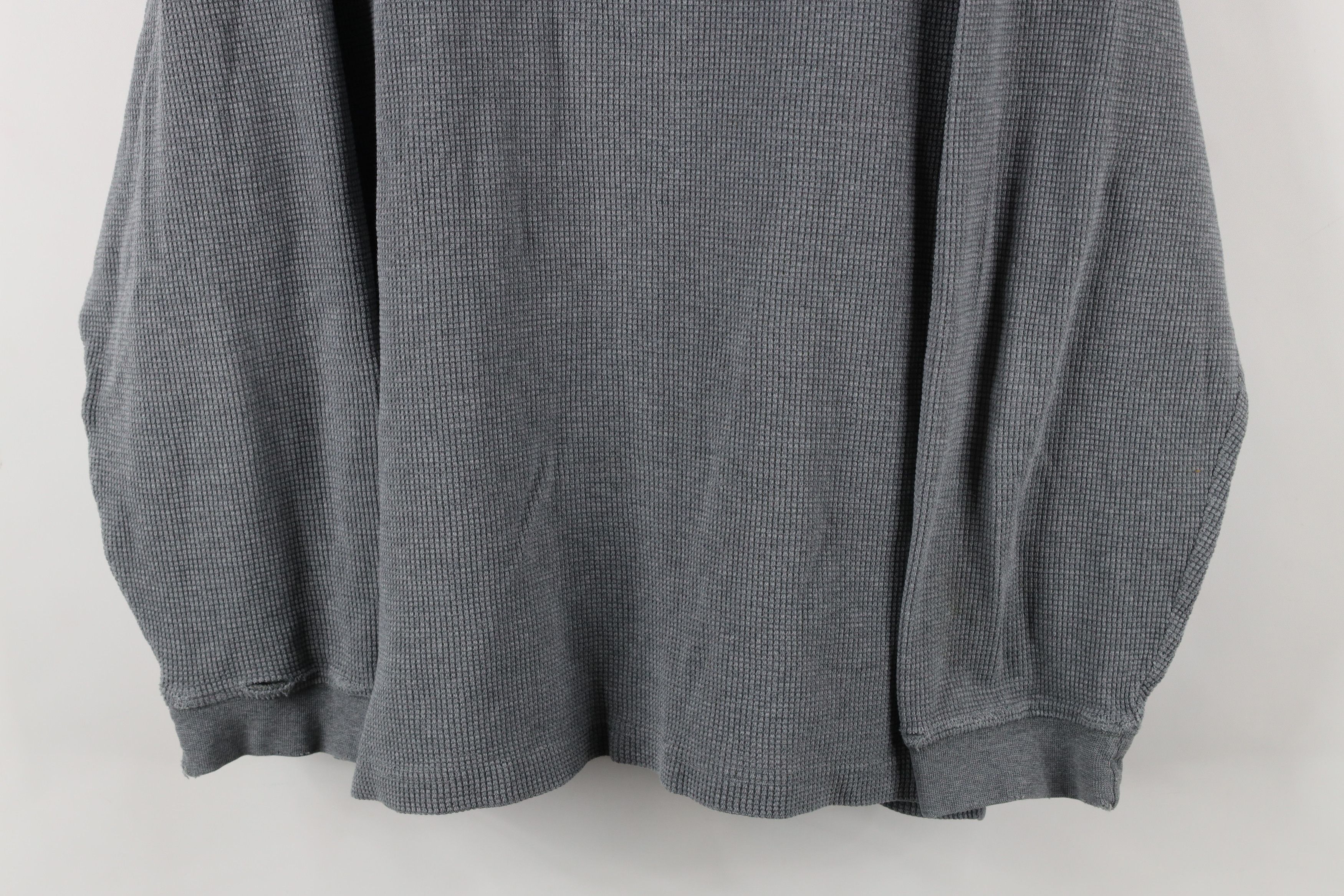 Eddie Bauer × Vintage Vintage 90s Eddie Bauer Waffle Knit Long Sleeve T-Shirt Size US L / EU 52-54 / 3 - 3 Thumbnail
