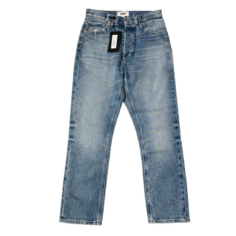 Paige NWT New $249 Paige Billy High Waist Crop Straight Leg Jeans Size 25" / US 0 / IT 36 - 2 Thumbnail