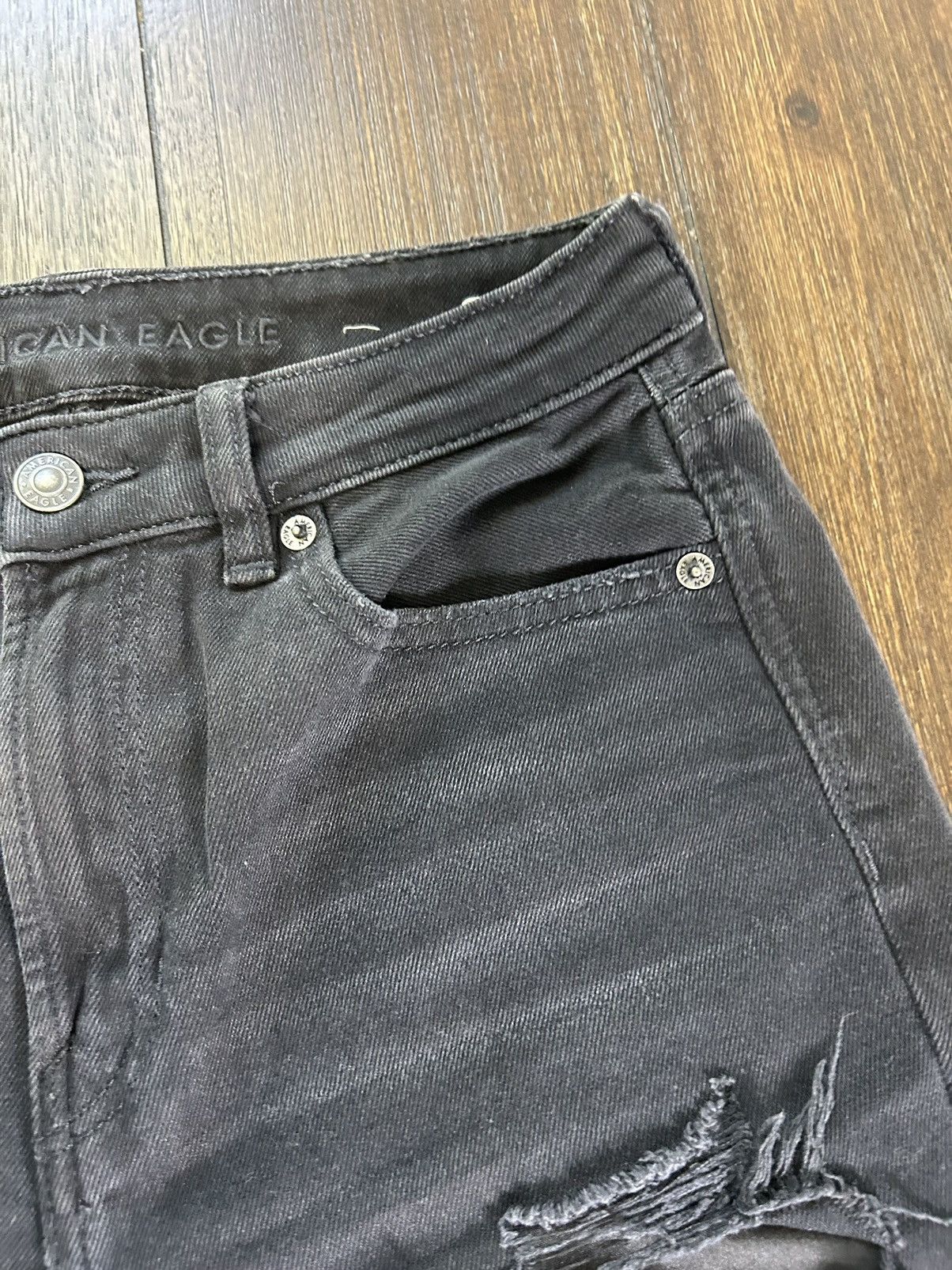 American Eagle Outfitters American Eagle Mom Jean Womens High Rise Distressed Size 26" / US 2 / IT 38 - 5 Thumbnail