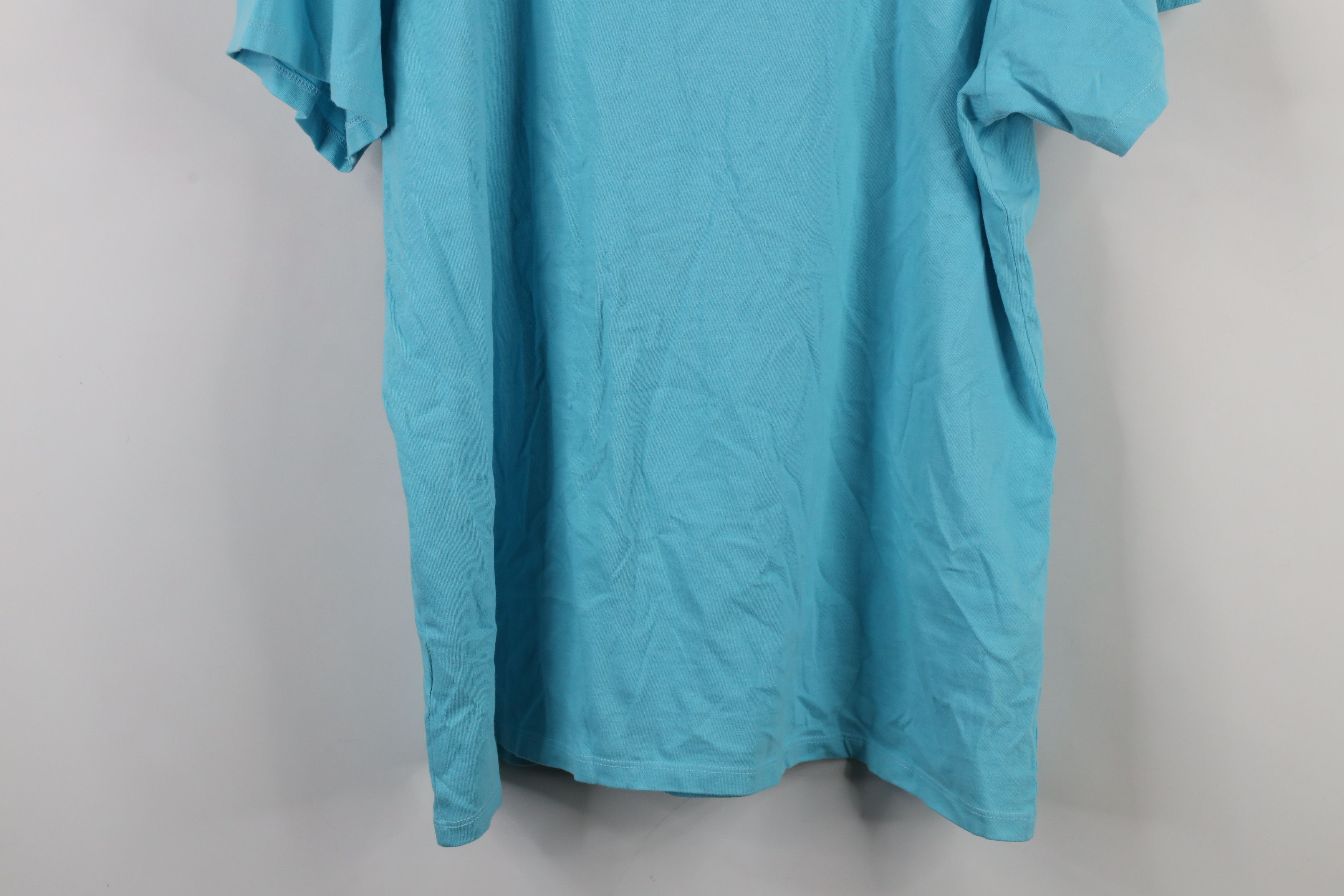 Life is Good × Vintage New Life Is Good Bed & Breakfast Camping T-Shirt Blue Cotton Size XL / US 12-14 / IT 48-50 - 13 Thumbnail