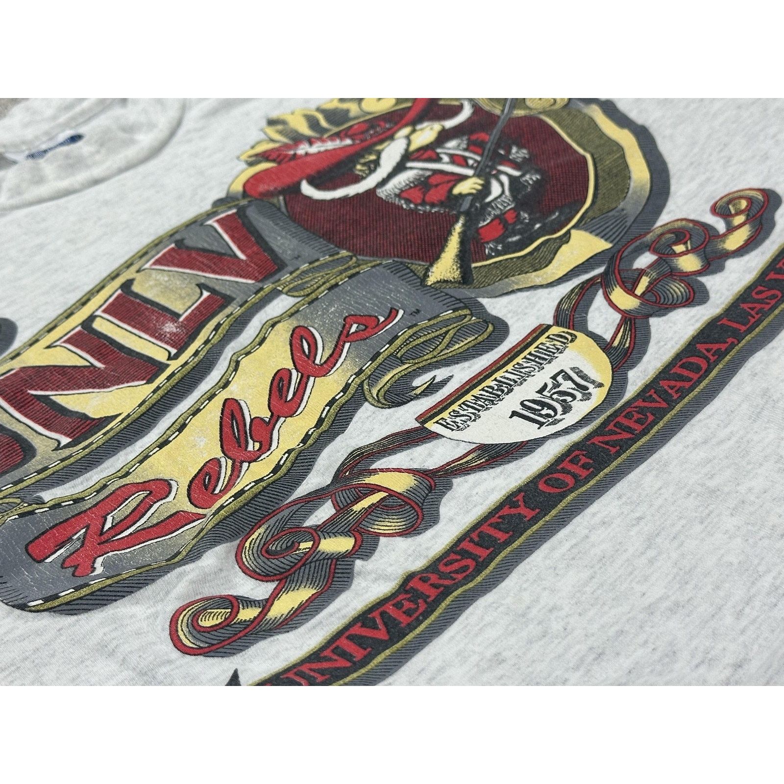 Other UNLV Rebels Shirt Mens L Gray Mascot College Capitol 90s Size US L / EU 52-54 / 3 - 10 Thumbnail